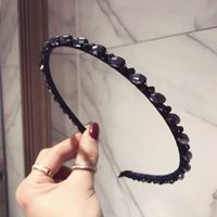 Imitated Crystal&cz Korea Geometric Hair Accessories  (black)  Fashion Jewelry Nhsm0410-black sku image 3