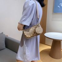 Summer New Trendy Korean Fashion Woven One-shoulder Messenger Oceanic Bag main image 6