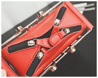 New Fashion Small Box Metal Basket Messenger Chic Women's Chain Handbag main image 6