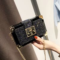 Small Pu Leather Square Bag Shoulder Bags main image 5