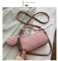 Sommer Neue Trendige Koreanische Mode Gewebte One-shoulder Messenger Oceanic Tasche sku image 5
