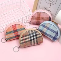 Hot-saling Fashion Ladies Clutch Sequins Plaid Shell Mini Backpack Coin Purse Wholesale main image 3