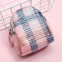 Venta Caliente De Las Señoras De La Moda Embrague Lentejuelas Plaid Shell Mini Mochila Monedero Al Por Mayor main image 4