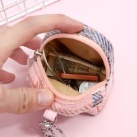 Hot-saling Fashion Ladies Clutch Sequins Plaid Shell Mini Backpack Coin Purse Wholesale main image 5