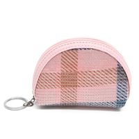 Hot-saling Fashion Ladies Clutch Sequins Plaid Shell Mini Backpack Coin Purse Wholesale main image 6