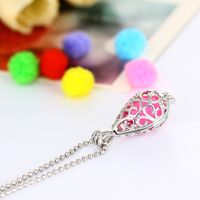 Hot-selling Aroma Diffuser Christmas Long Sweater Chain Accessories Alloy Pendant Necklace For Women main image 4