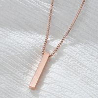 Fashion Geometric 304 Stainless Steel Plating 18K Gold Plated Unisex Necklace sku image 6