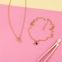 New Hip-hop Style Geometric Exaggerated Thick Chain Alloy Necklace main image 5