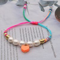 Hot-saling Accessories Colored Clay Bohemian Style Fashion Natural Pearl Bracelet For Women main image 1