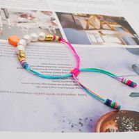 Hot-saling Accessories Colored Clay Bohemian Style Fashion Natural Pearl Bracelet For Women main image 5