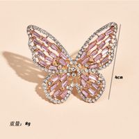 Simple Fashion Diamond Butterfly Ring Wholesale main image 6