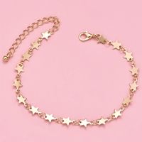 Fashion Women's Star Multilayer New Alloy Anklet Wholesale main image 3