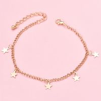 Fashion Women's Star Multilayer New Alloy Anklet Wholesale main image 4