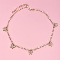 Fashion Simple Butterfly Women's Alloy Necklace Accessories main image 3