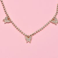 Fashion Simple Butterfly Women's Alloy Necklace Accessories main image 4