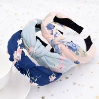 Korean  Flower Cross-knotted Dandelion Headband main image 6