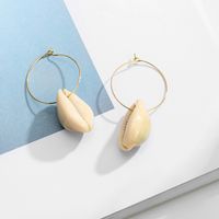 Natural Shell Summer Fashion Travel Street Style Earrings Wholesale main image 5