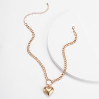 Wholesale Jewelry Fashion Heart Iron Plating Necklace main image 5
