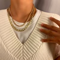 Wholesale Jewelry Fashion Geometric Iron Plating Necklace main image 1