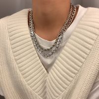Wholesale Jewelry Fashion Geometric Iron Plating Necklace main image 3