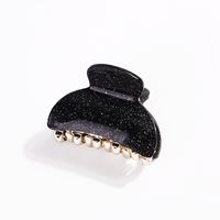Commute Korean Style Solid Color Arylic Hair Claws sku image 1