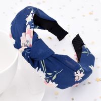 Korean  Flower Cross-knotted Dandelion Headband sku image 3