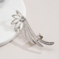 Fashion Diamond-studded Hollow Alloy Wild Wings Hot-saling Earrings For Women sku image 1
