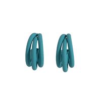 Korean Fresh Candy Color Retro Small Simple And Cute Earrings Wholesale main image 6