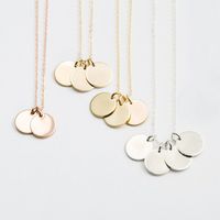 Hot Selling Fashion Jewelry Pendant Gold-plated Handmade Necklace Stainless Steel Women's Necklace main image 4