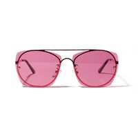 Metal Frameless Sunglasses Fashion Four-frame Large-frame Color Sunglasses Wholesale main image 6
