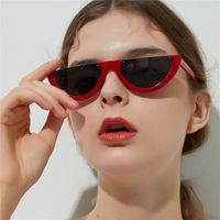 Untere Hälfte Rahmenfarbe Sonnenbrille Beliebte Cat-eye-sonnenbrille Großhandel main image 5