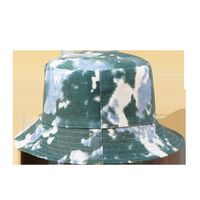 Fisherman Hat Sunscreen Sunscreen Tie-dye Big Brim Hat Korean Fashion Wild Basin Hat Color Hat Travel Hat main image 3