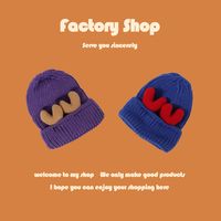 Cute Antlers Thick Warm Woolen Hat Women Fashion Retro Knitted Hat main image 4