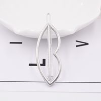 Hot Sale Geometric Metal Hairpin Side Clip Ponytail Triangle Circle Cat Hairpin Wholesale sku image 4