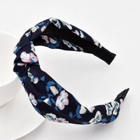 Retro Blume Stirnband Handgeknüpfte Presse Haar Stirnband Kopfschmuck Großhandel sku image 1