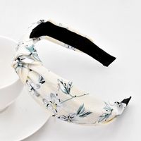 Retro Blume Stirnband Handgeknüpfte Presse Haar Stirnband Kopfschmuck Großhandel sku image 4