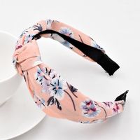 Retro Blume Stirnband Handgeknüpfte Presse Haar Stirnband Kopfschmuck Großhandel sku image 5