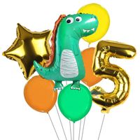 Hot Sale New Aluminum Dinosaur Balloon Bunch Party Festival Decoration Aluminum Foil Balloon Wholesale sku image 5