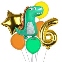 Hot Sale New Aluminum Dinosaur Balloon Bunch Party Festival Decoration Aluminum Foil Balloon Wholesale sku image 6