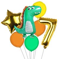 Hot Sale New Aluminum Dinosaur Balloon Bunch Party Festival Decoration Aluminum Foil Balloon Wholesale sku image 7