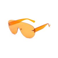 Rahmenlose Runde Übergroße Sonnenbrille Im Großhandel sku image 4