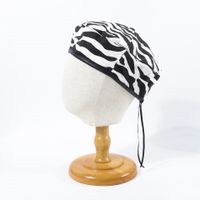Retro Zebra Fashion Wild Navy Style Octagonal Hat Male British Trend Painter Hat Wholesale sku image 2