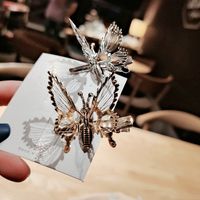 Butterfly Forest Girl Metal Hairpin Hair Clip Wholesale Nihaojewelry main image 1