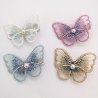 Antiquity Side Clip Style Cute Headdress Word Clip Butterfly Clip Hairpin Wholesale main image 4