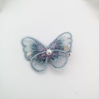 Antiquity Side Clip Style Cute Headdress Word Clip Butterfly Clip Hairpin Wholesale sku image 2