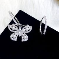 Fashion Creative Big Butterfly Earrings Nhdo138859 sku image 1