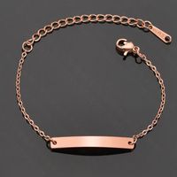 Titanium&stainless Steel Fashion Geometric Bracelet  (steel Color)  Fine Jewelry Nhhf1347-steel-color sku image 3