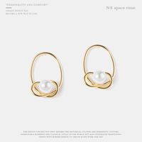 Alloy Simple Geometric Earring  (s925 Alloy Needle)  Fashion Jewelry Nhqs0611-s925-alloy-needle sku image 1