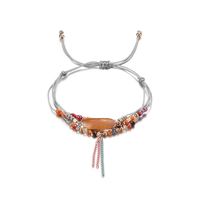 Vente Chaude Perle Embelli Pendentif Multi-élément Tissé Bracelet Réglable Conception Bracelet sku image 16