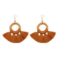Alloy Fashion Tassel Earring  (orange E68456)  Fashion Jewelry Nhuk0039-orange-e68456 sku image 2